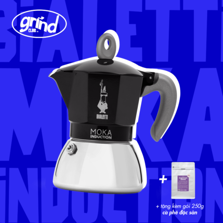 Ấm pha Bialetti Moka Induction (đáy từ)